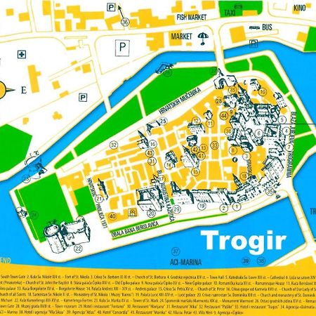 Marko Polo B Old Town Trogir Luaran gambar